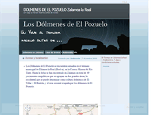 Tablet Screenshot of dolmenes-elpozuelo.com